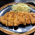 手づくりうどん 地車 - ロースカツ