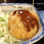 手づくりうどん 地車 - うどんセットの稲荷をチョイス