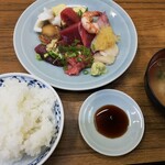 本種 - 刺身定食 2018/12ある日