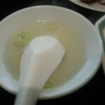 六華園 - カニチャーハン付属のスープ