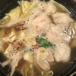 阿波や壱兆 - 和牛もつ鍋　1人前　880円