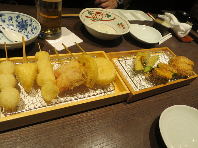 串揚げ おでん 和三盆 ワサンボン すすきの 市営 串揚げ 串かつ ネット予約可 食べログ