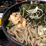 松尾庵 - ・海苔、ネギ、ゴマたーっぷり！