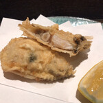 天ぷら岡本 - 天ぷら岡本(牡蠣※岩手産)