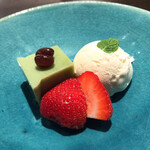 天ぷら岡本 - 天ぷら岡本(デザート)