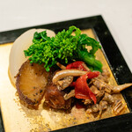 うを徳 - 2020.1 京都蕪、菜花、徳島サツマイモ、明石煮蛸、琵琶湖稚鮎と万願寺唐辛子