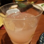 創作和食と美酒 うのさと - ラストオーダーで、白いいちごのお酒ロックで( v^-゜)♪