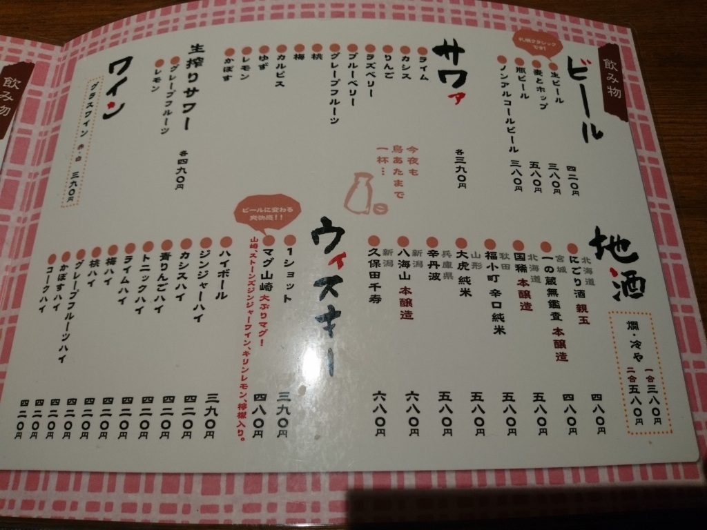 メニュー写真 鳥あたま すすきの店 すすきの 市電 焼鳥 食べログ