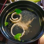 炭焼うなぎ あおいや - 肝吸い　中々ウメ～