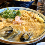 丸亀製麺 - 海鮮玉子あんかけうどん アップ