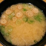 びっくりドンキー - ドンキー満喫セットの「味噌汁」