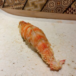 すし岩瀬 - 車海老の黄味酢朧