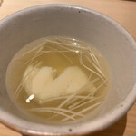 すし岩瀬 - 九絵の酒蒸し