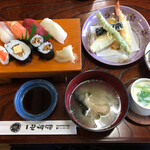 一心寿司 - すしランチ＝１０５０円 税別