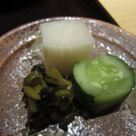 御曹司 松六家 - 漬物