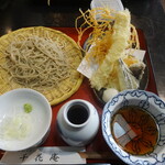 烏賊天ぷらざる蕎麦