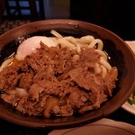 手打十段 うどんバカ一代 - 温玉肉うどん