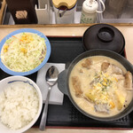 Matsuya - シュクメルリ鍋定食 ご飯少なめ［760円］