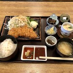 Biggu Wingu Ikkyuu - とんかつ御膳　１１５０円（税別）