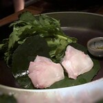 大どころ -  ◆ひらめのしゃぶしゃぶ