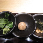 御曹司 松六家 - 薬味