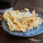 伊勢そば - かき揚げ