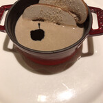 マッシュルーム - フォアグラプリン マッシュルームのポタージュとトリュフのクーリ