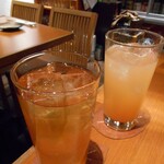Aticoco 沖縄料理 旬の肴 美酒 - さんぴんハイ＆グアバサワー