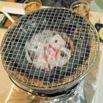 焼肉 はせ川 - 七輪