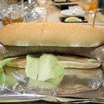 焼肉 はせ川 - ちょっと大きなホットドック