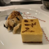 鮨いずみ - 穴子　厚焼き玉子