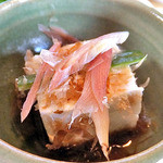 千鳥の荘 風の樹 - 朝食（冷奴）