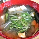 千鳥の荘 風の樹 - 朝食（味噌汁）