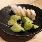 鳥しき - ぬか漬け