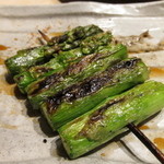 鳥しき - アスパラ