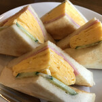 支留比亜珈琲店 - ハムエッグトースト