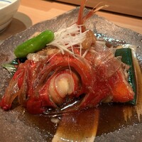 鮨丸 - 目玉もいただきました。