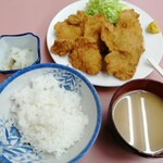 下総屋 - チキンカツ定食　650円