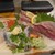 かばちゃん食堂 - 刺し身五点盛り 1,280円