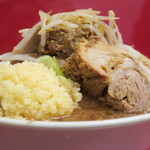 ラーメン二郎 - ラーメン小＋ニンニク多め