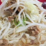 ラーメン二郎 - ヤサイ（そのまま）