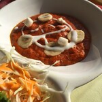 本格インドカレーの館 スパイス - バナナとマシュマロがアクセント(^▽^)/