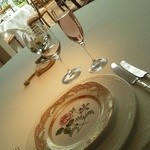 エルガーハウス - テーブルディスプレイ