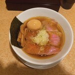 一麺天に通ず - オレンジと貝