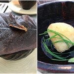 日本料理 TOBIUME - 師走の走り◇葉っぱの下は白子♡