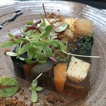 日本料理 TOBIUME - 冬の野菜を詰め込んで◇煮こごり