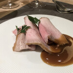 銀座 大石 - 岩中ポークのロースト。