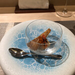 銀座 大石 - 赤ムツのバルサミコ酢飯。