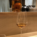 銀座 大石 - 食後酒はカルヴァドスをオーダー。