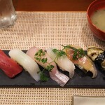 玄海鮨 - 貝汁も